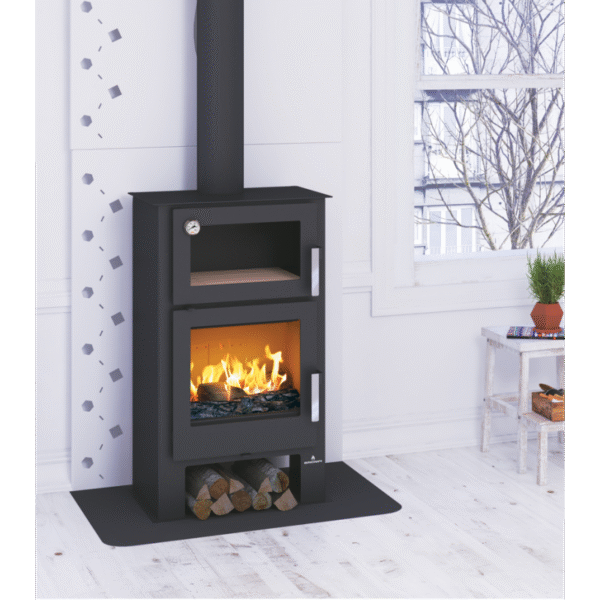 Holzofen mit Backofen - BRONPI Gijon-H 9 kW