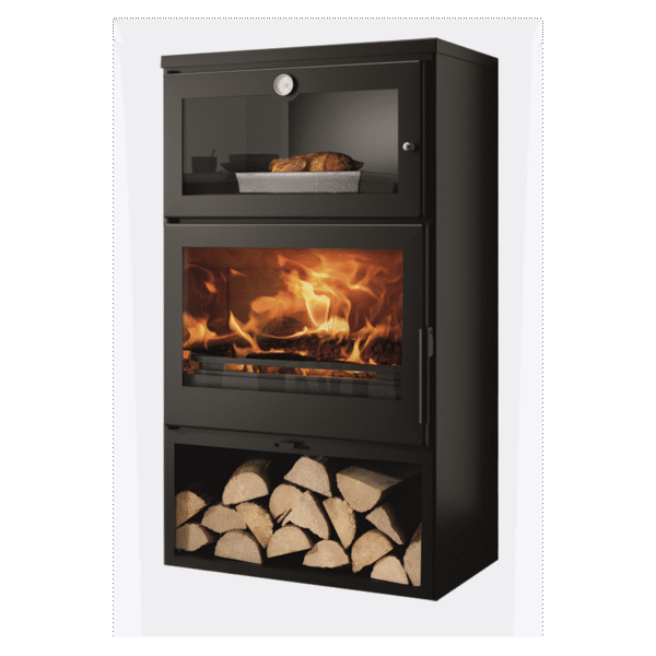 Holzofen mit Backofen - PANADERO Ofen 7 kW