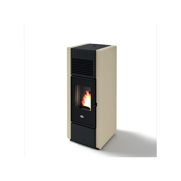 Belüfteter Pelletofen mit Kanalanschluss – EVACALOR Cloe 15 kW