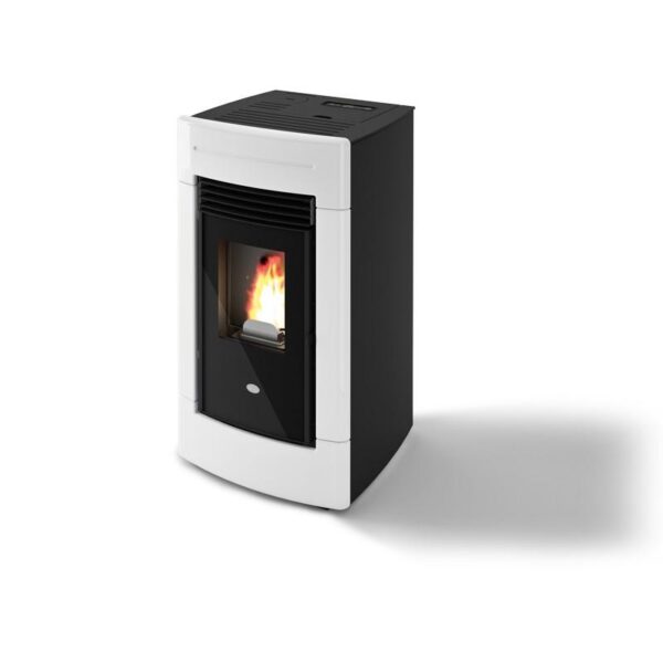 Belüfteter Pelletofen Keramik - EVACALOR Sofia 9,5 kW