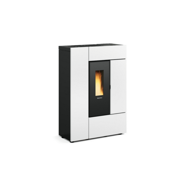 Extraflacher, wasserdichter, belüfteter Pelletofen mit Kanalanschluss – EXTRAFLAME Gabriella Plus 8,5 kW